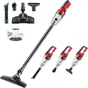[IRONFIST] Cordless Vacuum Cleaner Compatible with Milwaukee M18 Batteries, High Suction Lightweight Cord Free Vacuum Sweeper with Extension Handle for Hard Floor Car Carpet Rugs (NO Battery)