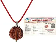 Astrodidi Nepali Ganesh Rudraksha Pendant with Lab Certificate