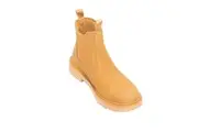Grafters Mens Grinder Safety Twin Gusset Leather Dealer Boots (Honey Nubuck) - UTDF746