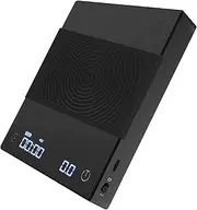 TIMEMORE Coffee Scale Basic 2.0 Electronic Espresso Scale with with Timer,2000 Grams and Water Flow Rate and Timer Function,Flow Rate Display 2024 Upgraded Version