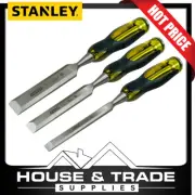 Stanley Chisel Set 3 Piece Tang Thru 12/18/25mm FATMAX 2-16-268