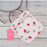 美國代購 KATE SPADE DAISY STRAWBERRIES CROSSBODY 草莓粉嫩 小方包 手提 肩背