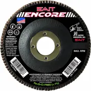 - SAIT ENCORE 4-1/2 X 7/8 Z 80X flap disc (QTY: 10), Multi, 71209