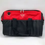 Hard Rock Hotel Casino Canvas Tool Bag Strap Reinforced Handles Exterior Pockets