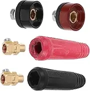 1Set Welding Cable Quick Connector Kit Welding Connector for Welding Torch Equipment Easy Operation Secure Connection