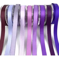 在飛比找蝦皮商城優惠-【Crystal Rose緞帶】經典雙緞面緞帶 紫色系/3m
