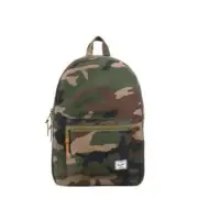 Herschel SETTLEMENT Woodland Camo 15" Laptop Sleeve Plastic Zippers Backpack