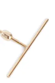 [SHIHARA] Single post pierce earring Gold