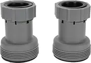 1.25 Inch to 1.5 Inch Pool Hose Adapter, ABS Universal Hose Conversion Adapter for Swimming Pool Vacuums, Cleaners or Filter Pump Hoses