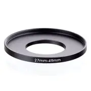 Camera 27mm Lens to 49mm Accessory Step Up Adapter Ring 27mm-49mm
