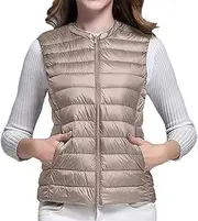 [Generic] Vest Cold Weather One Morality Warm V Neck Thin Down Vest Inside