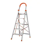 5 Step Ladder Multi-Purpose Folding Aluminium Light Weight Platform Non Slip