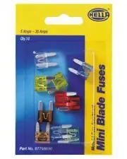 Hella Motorist Fits Mini Fuse Assortment 8779Fits Mini