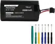 Replacement Battery for So-nos Roam 111-00005 Portable Bluetooth Smart Speaker Battery IP-038535-101 5200mAh/3.7V