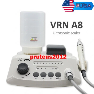 Wireless Control Dental Ultrasonic Scaler VRN-A8 with LED Detachable Handpiece