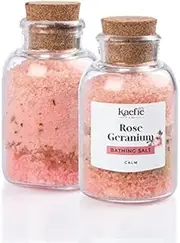 Aromatherapy | Rose Petal Infused | Foot Soak | Body Spa | Pain Relief | Herbal Bath Salt | Detox Bath | Relax Tired Muscles (350gm).