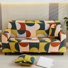 Colorful Sofa Cover for Living Room 1/2/3/4 Seater Couch Cover Stretch Slipcover