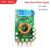 WD3620 20A DC-DC 300W 0-36V Adjustable Step-down Power Supply Module LCD Display