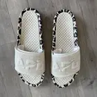 New APL TechLoom Slide Men Sz 12, Women 13.5 Parchment/Leopard