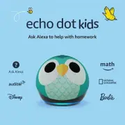 Amazon Echo Dot Kids (5th Gen, Newest Release) with Alexa - Owl or Dragon NEW