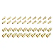 20 Pairs Banana Plugs Connector 3.5mm/8mm Male Female Banana Plug