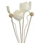 6Pcs Fragrance Diffuser Rattan Reed Sticks Bathroom Replacement Fireless Refill