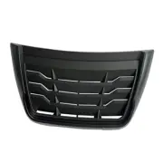 Car Air Flow Intake Hood Scoop Bonnet Vent Cover Matte Black Decor Modified Part (for: Honda Civic)