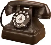 European Retro Phone Resin Decor – Vintage Telephone Craft, Home Decoration Accessory, Handmade, Love Theme