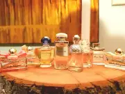 8 mini Parfums- Salvatore Ferragamo Emozione, Shalimar, Eleganza, Dior perfume