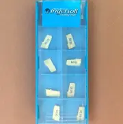 10pc INGERSOLL TIPV .130E .007 Carbide Grooving Inserts; TT6030Machinist