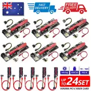 VER009S PCI-E Riser Card PCIe 1x to 16x USB 3.0 Data Cable GPU Mining