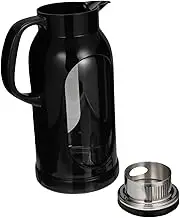 CATIEBYE Large Capacity Glass Water Pot 2000ml Detachable Design Safe Material Ergonomic Handle Cup for Tea Coffee