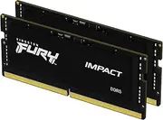 Kingston Fury Impact 32GB 4800MT/s DDR5 CL38 SODIMM XMP Ready (Kit of 2) KF548S38IBK2-32