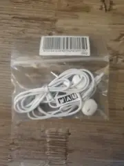 3.5mm In-Ear Headphones Earphones Earbuds Headset w/ Mic Volume Control White