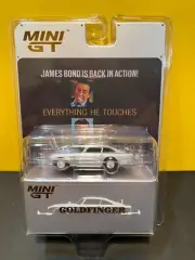 1/64 MINI GT ASTON MARTIN DB5 SILVER JAMES BOND GOLDFINGER