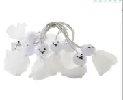3m 20LED Halloween Cloth Ghost Light String Festive Atmosphere Decorative Light