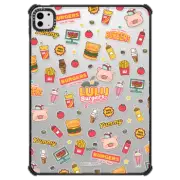 iPad Pro 11-inch (M4) iPad Impact Case Burgers Stickermania - IPad Case