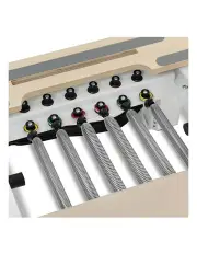 [Lifespan Fitness] Pilates Machine Spring Set Of 6 in Silver