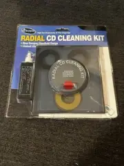 Radial CD Cleaning Kit By i Concepts. Brand New Sealed - Vintage