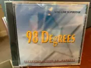 SUPERSTAR KARAOKE VIDEO CD VCD 834 98 DEGREES MULTIPLEX 12 TRACKS