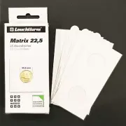 Lighthouse 2X2 Self-adhesive Coin Holder 22.5mm Fit AU 2c $2 Sovereign Pack 25