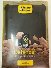 Brand New OTTERBOX Defender Case for iPad Mini 4 Black Full Rugged Protection