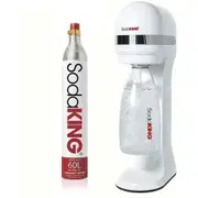 SodaKING Spark Soda Maker, White - 611623