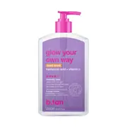 b.tan Glow Your Own Way Next Level Clear Self Tan Gel 473ml - Hyaluronic Acid and Vitamin C