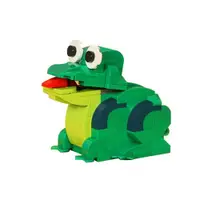 在飛比找ETMall東森購物網優惠-樂高適用動物益智玩具青蛙積木