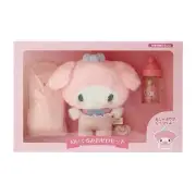 Sanrio My Melody Plush Doll Care Set Baby Bottle Blanket Toy Japan Exclusive New
