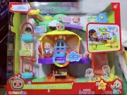 CoComelon Deluxe Clubhouse Playset Music Sound Effects 15 Pieces Ages 3+