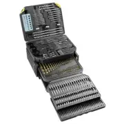 Master Drill Bit 326-Piece Set, includes Bits & Ac KTI10330 Brand New!