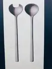 Georg Jensen New York Salad Servers Stainless Steel - BRAND NEW
