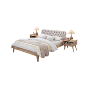 Halo Double Hardwood Bedroom Set | 3PCE